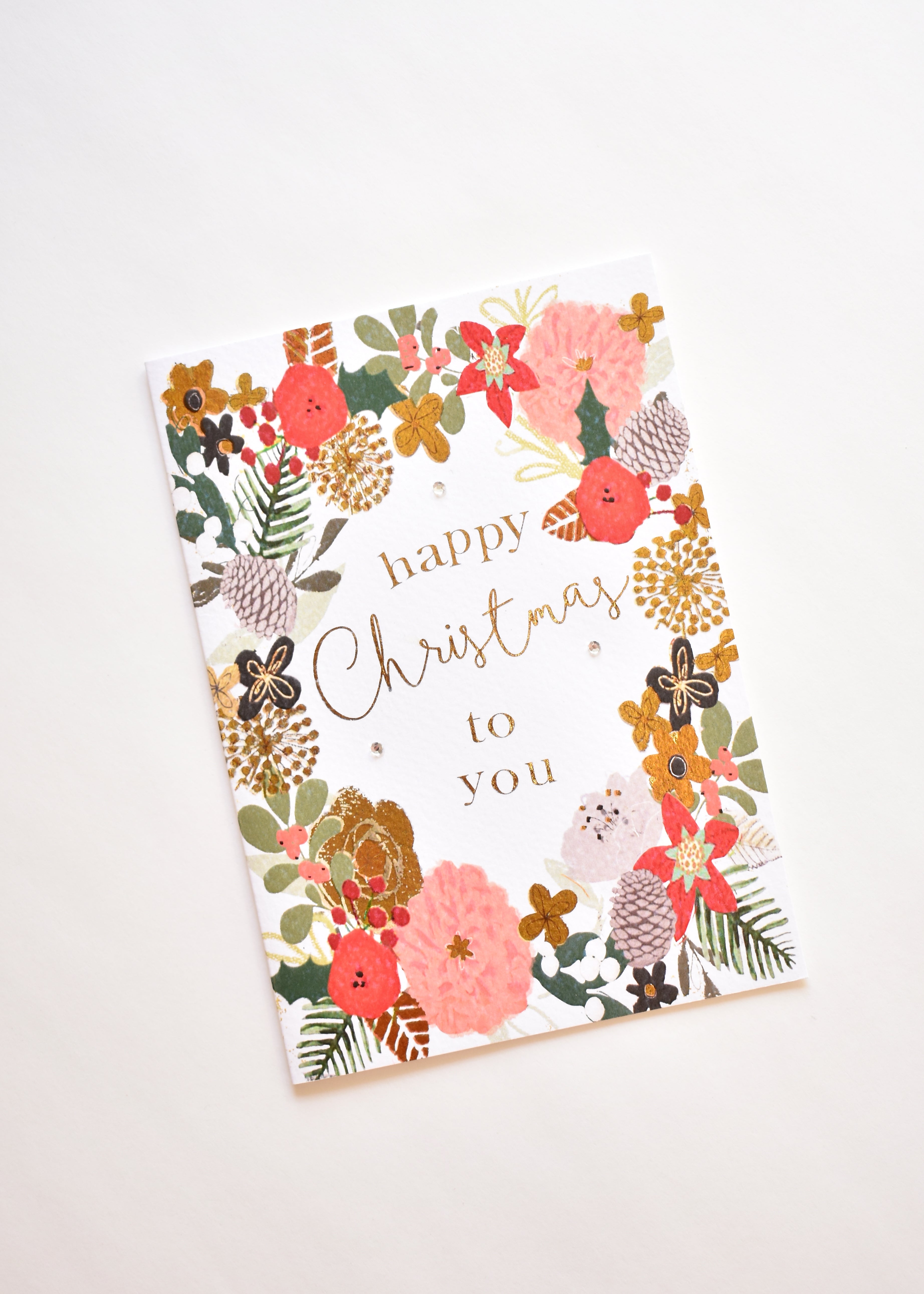 Christmas Card ~ Floral